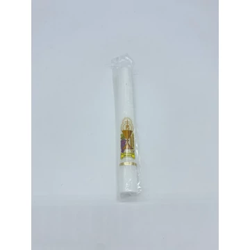 Gyertya díszített 7dkg Elsőáldozói (Kerz.) d22mm, h200mm