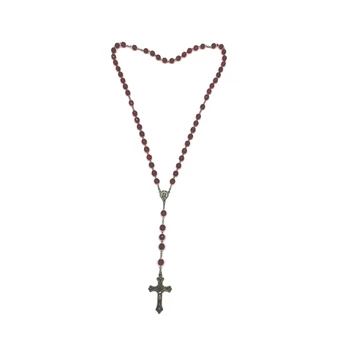 Rózsafüzér kristály 8mm piros