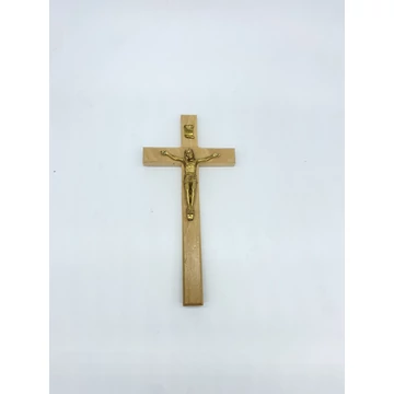 Feszület fali natúr  24cm