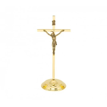 Réz feszület álló 20cm 02-040