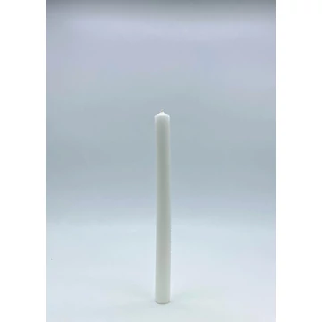 Gyertya natúr 20dkg-os hosszú d27mm, h335mm