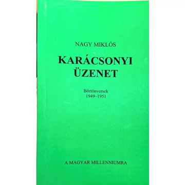 Karácsonyi üzenet - Nagy Miklós