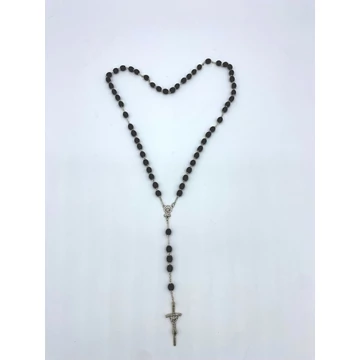 Rózsafüzér fa dróton fekete