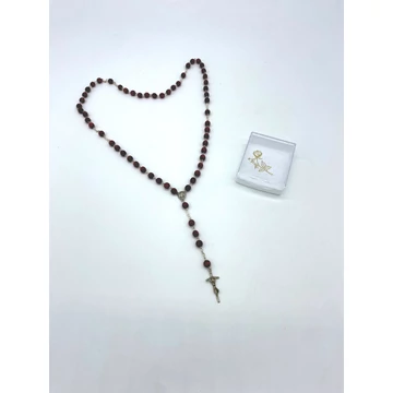 Rózsafüzér rózsafa tokkal illatos