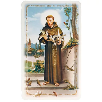 Szentkép aranyozott - Szent Ferenc