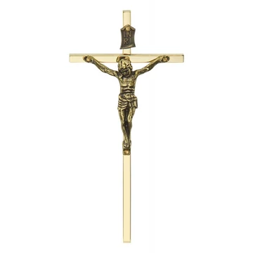 Réz feszület 11,5 * 5,5cm 01-030