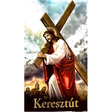Keresztút képek papíron   ( 10 x 15 ) ( stációs )