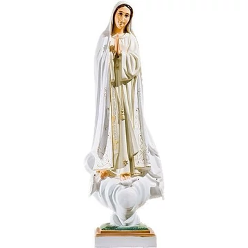 Szobor festett Fatimai Mária 40cm 556