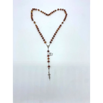 Rózsafüzér borostyán dróton egyedi ár