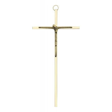 Réz feszület modern 20*9,5cm 01-080