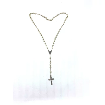 Rózsafüzér kristály 6mm tekla