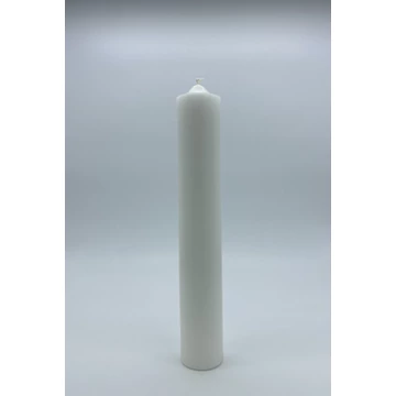 Gyertya natúr 1kg-os (d60mm, h390mm)