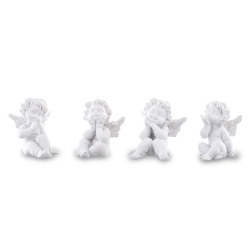 Angyal fehér 5cm ülő   53834