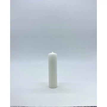 Gyertya natúr 20dkg-os Nagytuskó d40mm, h160mm