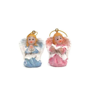 Angyalka  színes, 5cm  akasztós ( 5516 )