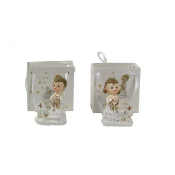 Elsőáldozói szobor kislány/kisfiú  papír zacskóban (1742)