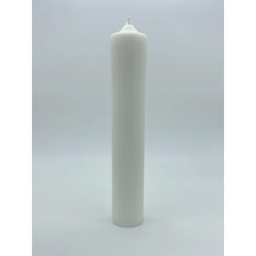 Gyertya natúr 1,715kg-os (d80mm, h420cm )