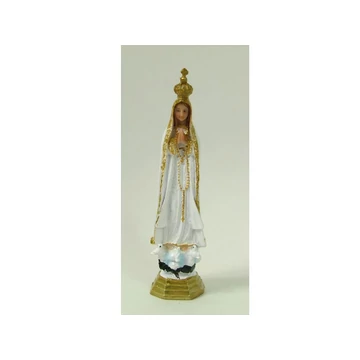 Szobor festett Fatimai Mária 16cm ( 5353 ) műgy.