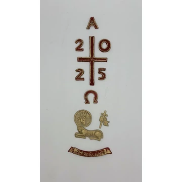 Húsvéti viaszdísz kicsi / garnitúra