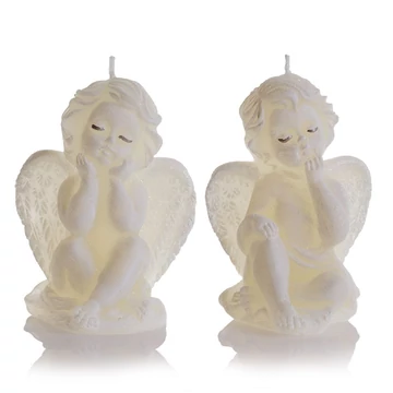 Díszgyertya Christmas Angels 90 mm