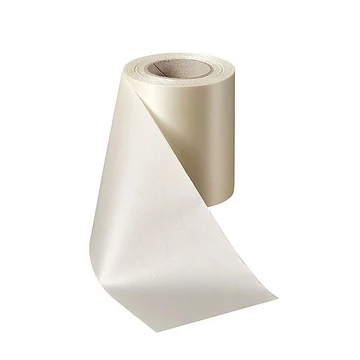 Koszorúszalag EDV szatén 100mm 25m natúr