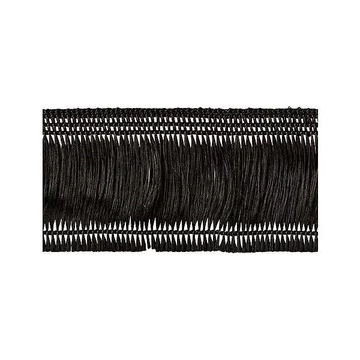 Koszorúszalag rojt öntapadós fekete