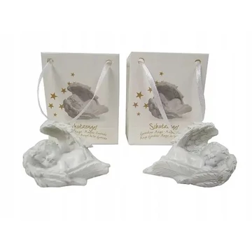 Táskás angyal szárnyak közt fehér 5287