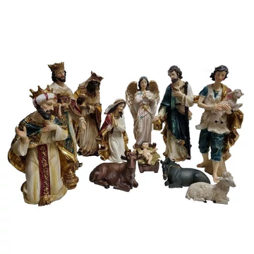 Betlehemi alakok 11db-os 35cm 9215