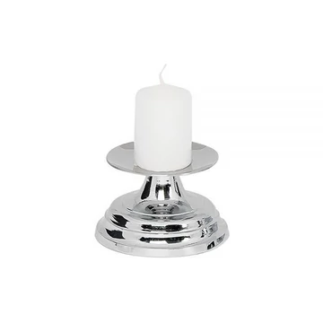 Réz gyertyatartó liturgikus 6cm nikkelezett (h6) 03-121