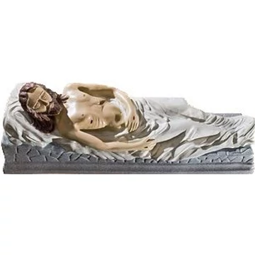 Szobor festett Halott Krisztus 65cm 208