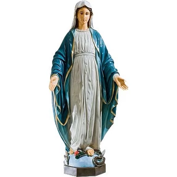 Szobor festett Csodás Mária 105cm 408