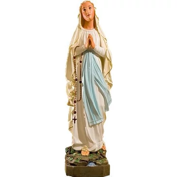 Szobor festett Lurdi Mária 130cm 501