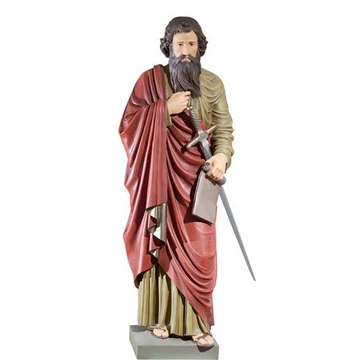 Szobor festett Pál apostol 115cm 787