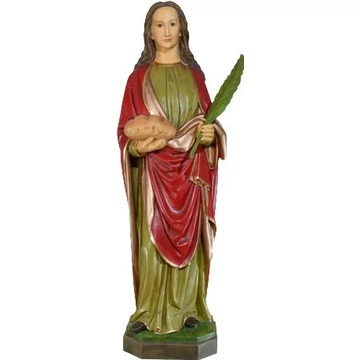 Szobor festett Szent Ágota 110cm 819