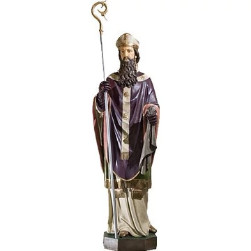 Szobor festett Szent Miklós 105cm 900