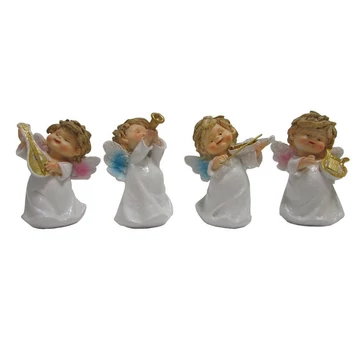 Angyalka álló rózsaszín-kék 11cm