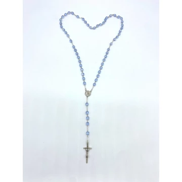 Rózsafüzér kristály 8mm  kék