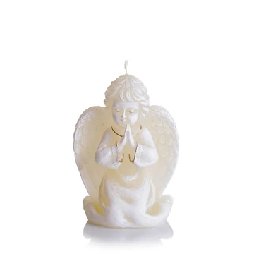 Díszgyertya angyal figurák 7db-os kiszerelés