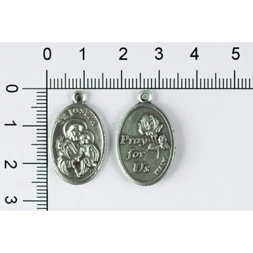 Érem Szent József 2,5cm