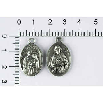 Érem Szent Család/Jézus Szíve 2,5cm