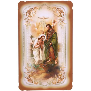 Szentkép aranyozott -Keresztelő Szent János