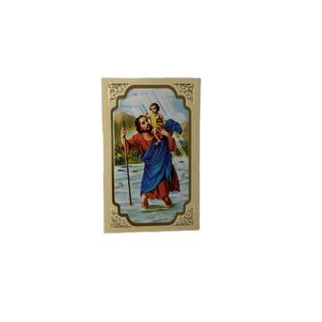 Szentkép imával - Szent Kristóf