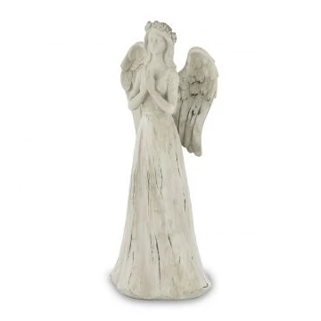 Angyal szürke imádkozó 41,5cm