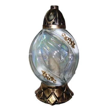 Üvegmécses 1213 arany díszes