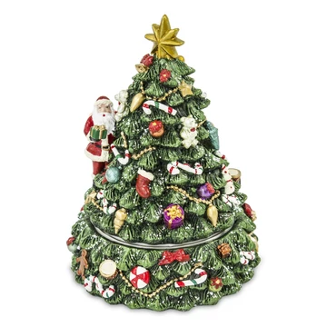 Karácsonyfa Mikulással zenélő 122386