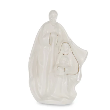 Szent Család fehér világító 21,5cm 159905