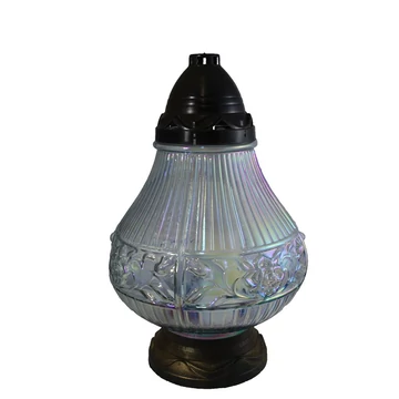 Üvegmécses rózsás körmintával K-10