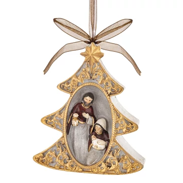 Függő fenyő Szent Családdal