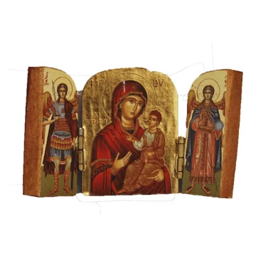Ikon hármas 7x5cm a.