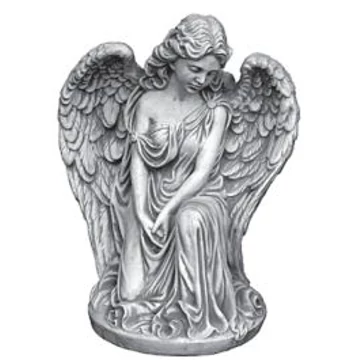 Térdelő angyal angyal (beton szobor) 50 cm